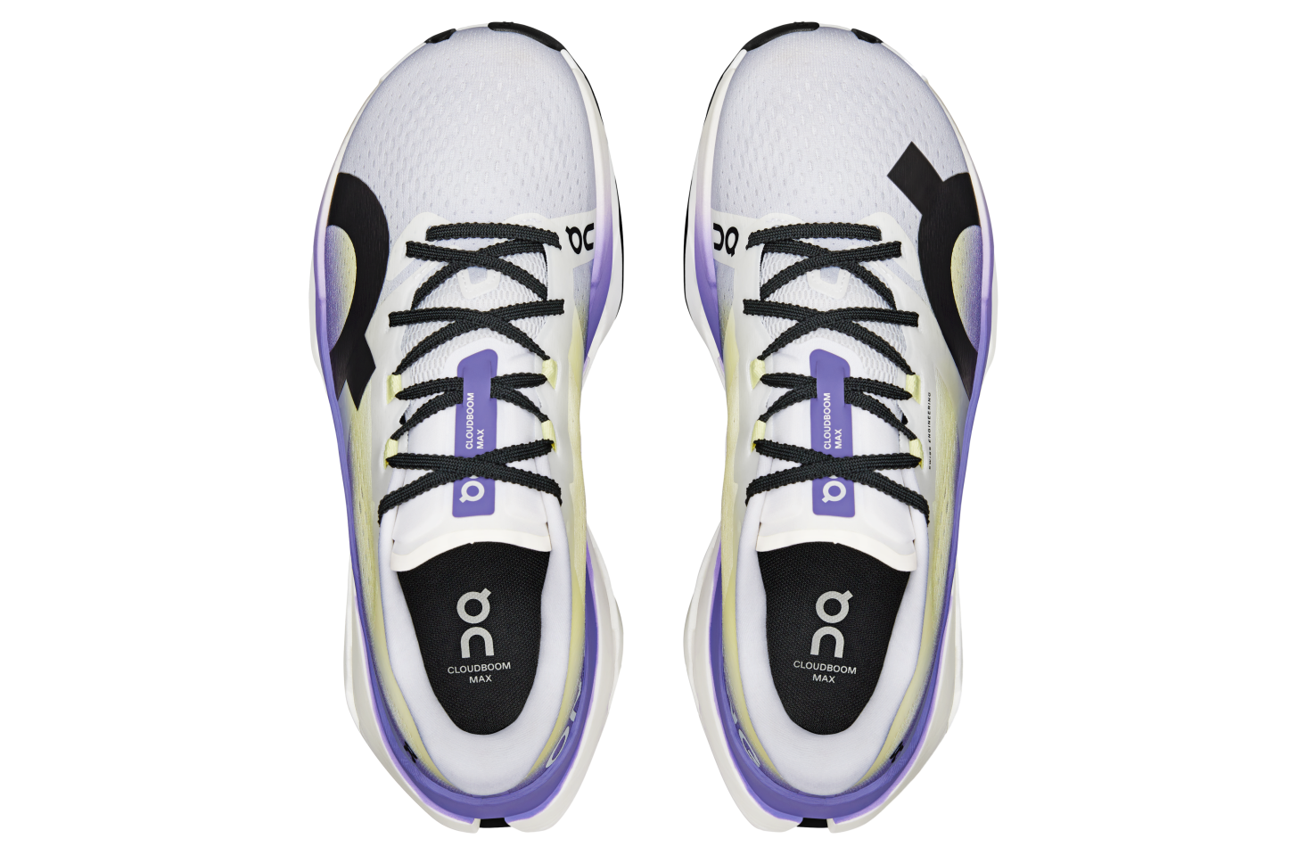On Cloudboom Max White / Juniper