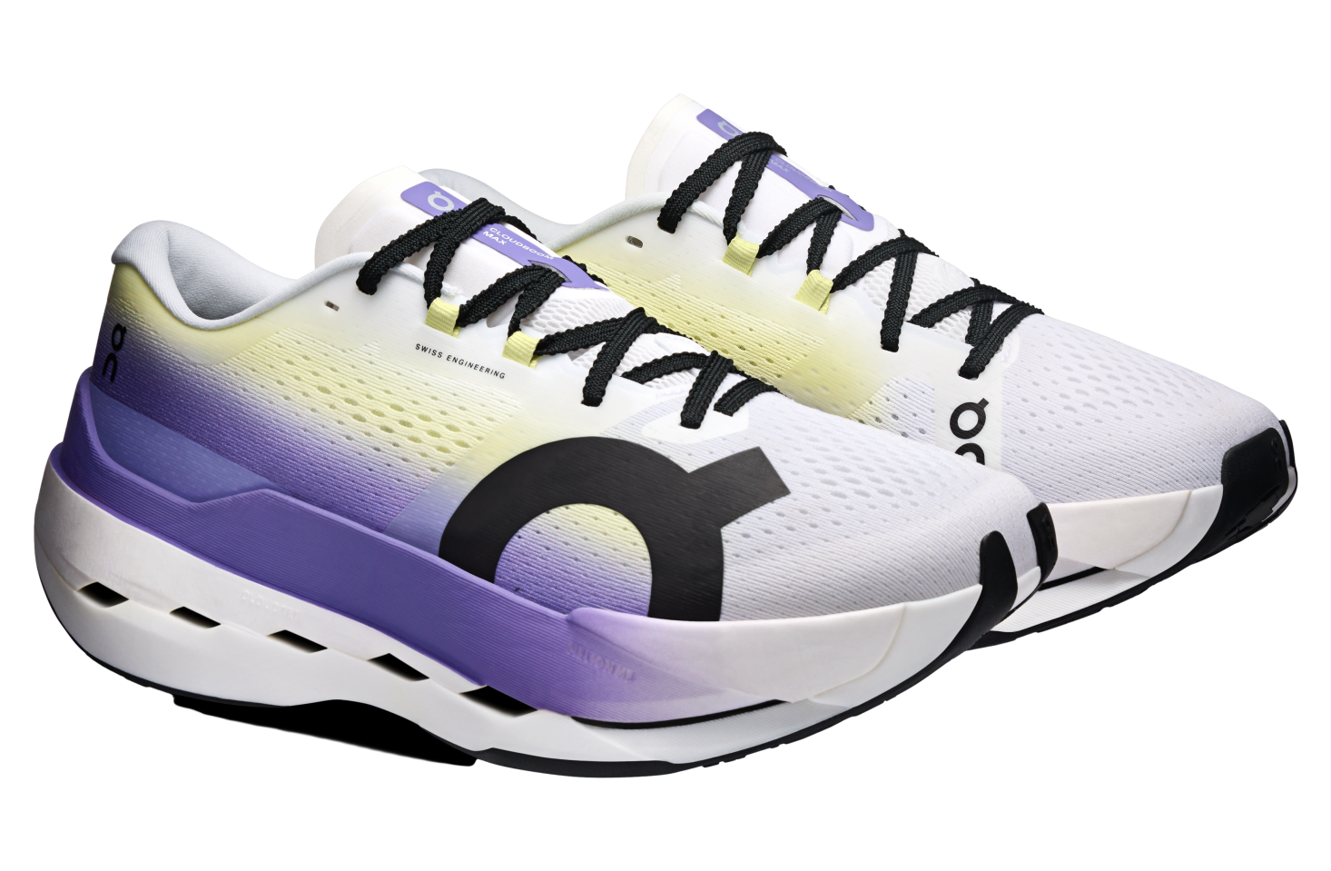 On Cloudboom Max White / Juniper