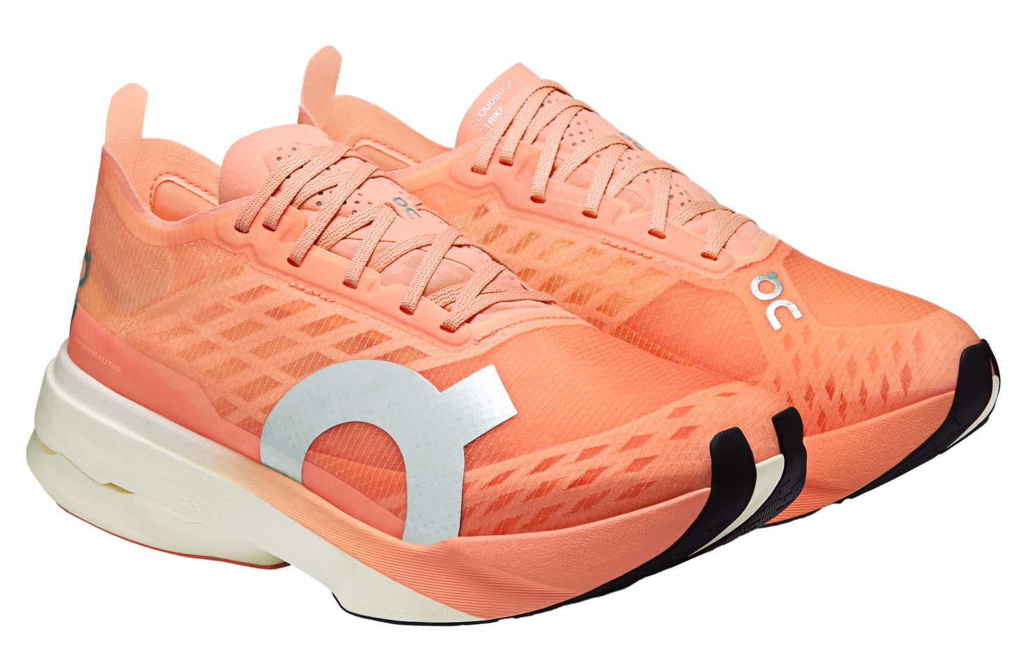 On Cloudboom Strike WMNS Sunstone / White