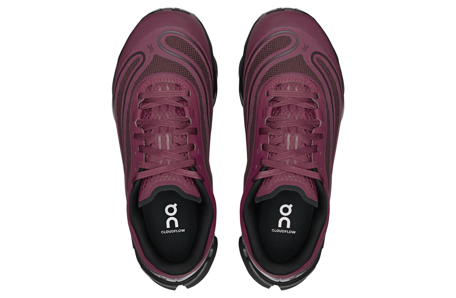 On Cloudflow 5 AD WMNS Fig / Mulberry