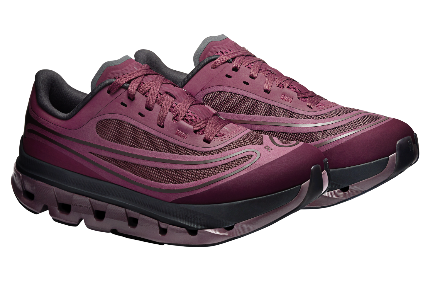 On Cloudflow 5 AD WMNS Fig / Mulberry