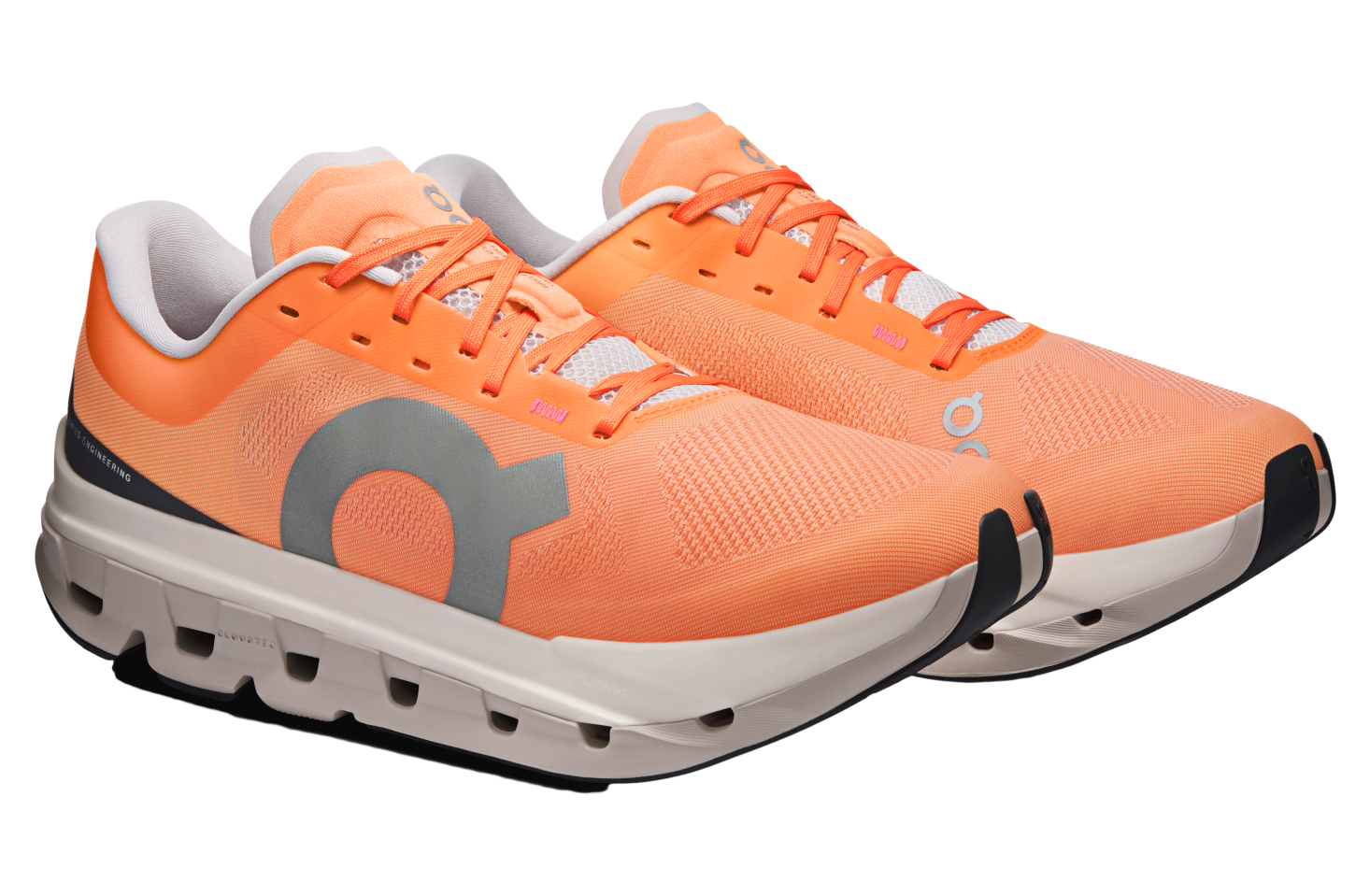 On Cloudflow 5 Tangerine / Silver