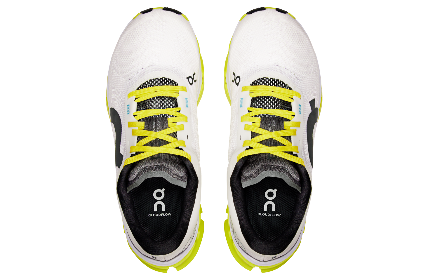 On Cloudflow 5 WMNS White / Lime