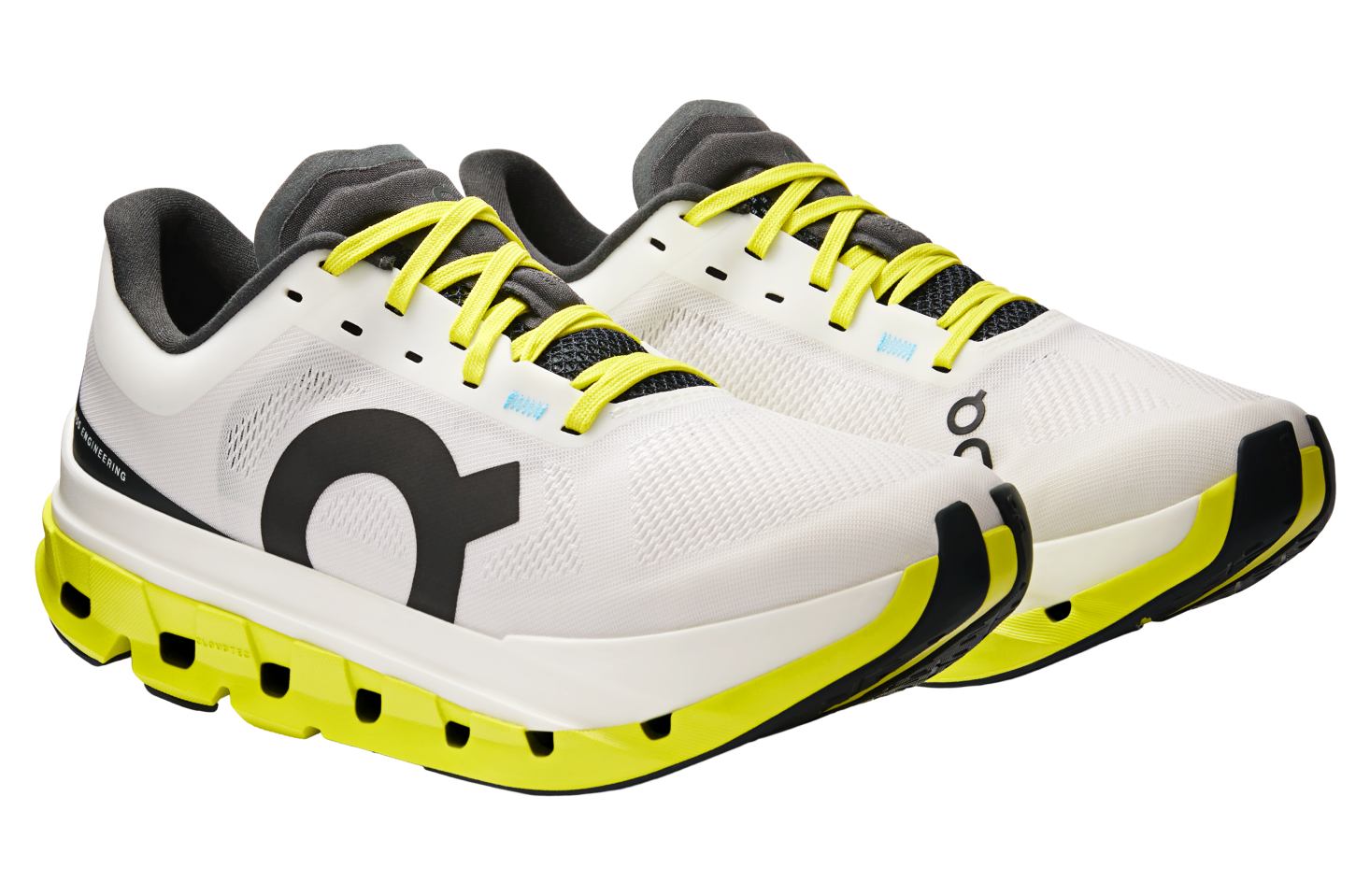 On Cloudflow 5 WMNS White / Lime