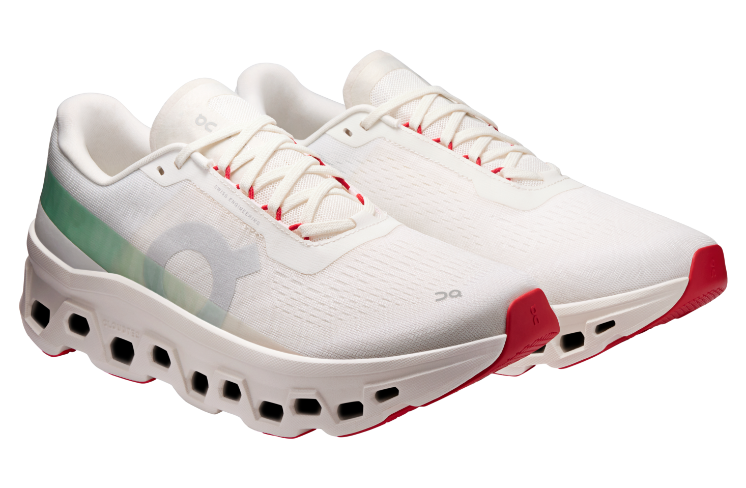 On Cloudmonster 1 Ivory / Creek