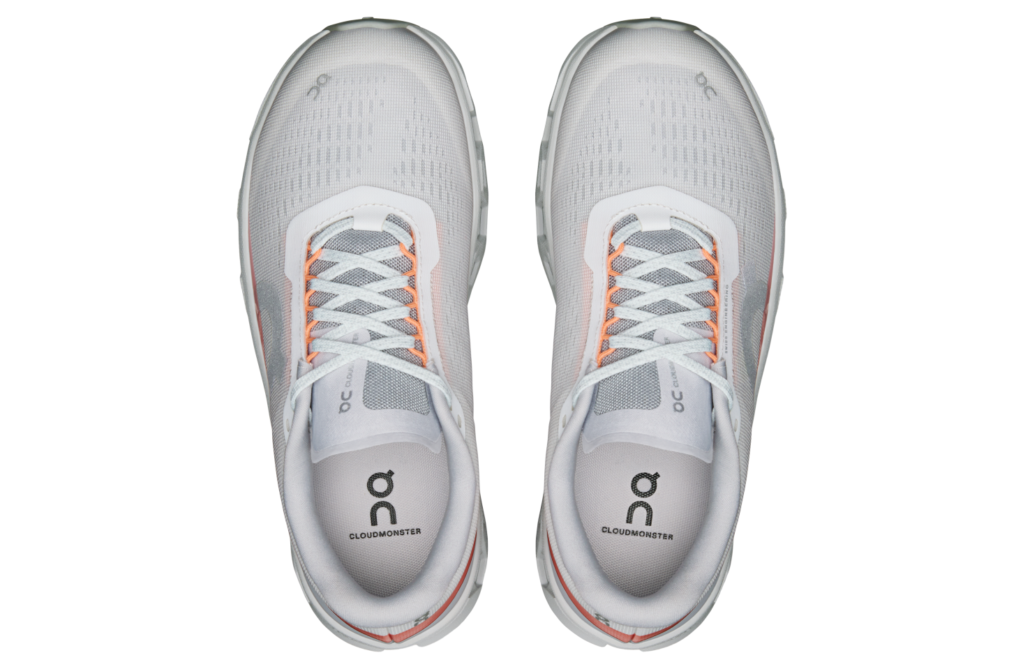 On Cloudmonster 1 WMNS White / Glacier