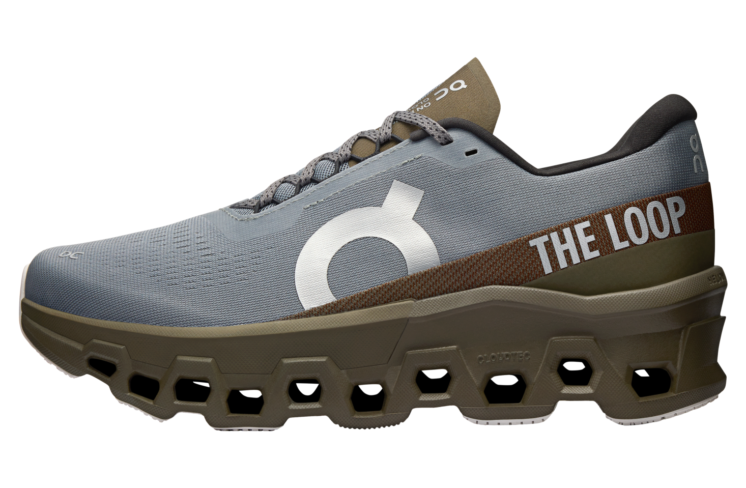 On Cloudmonster 2 Pleasures x The Loop Mist / Olive