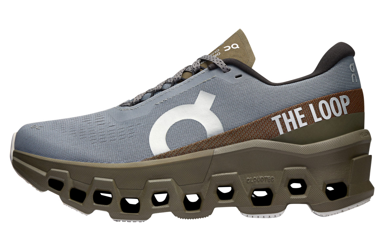 On Cloudmonster 2 Pleasures x The Loop WMNS Mist / Olive