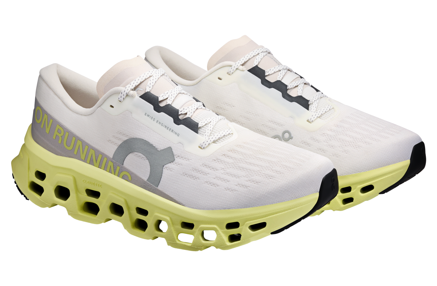 On Cloudmonster 3 Ivory / Limelight