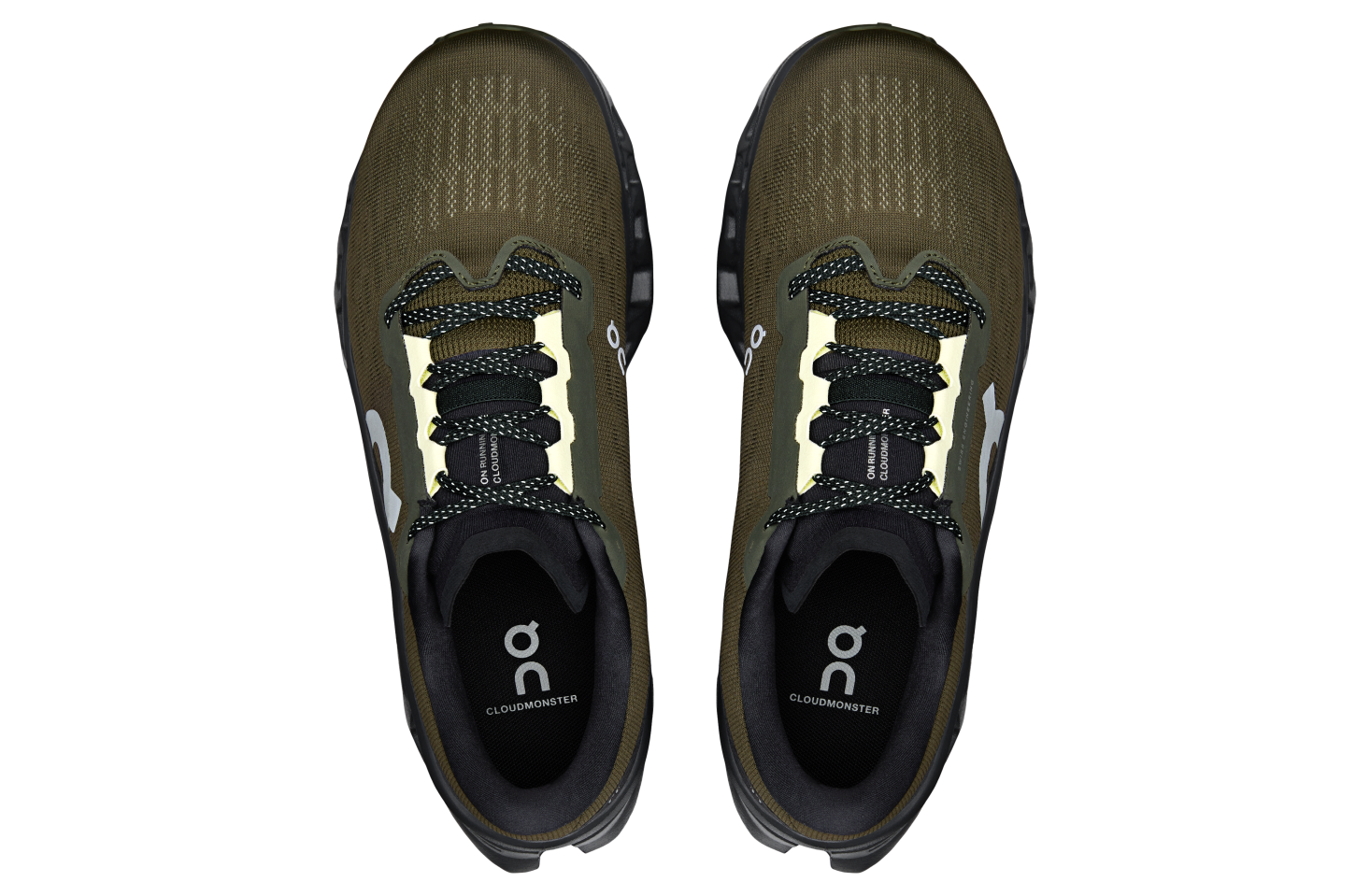 On Cloudmonster 3 Olive / Eclipse