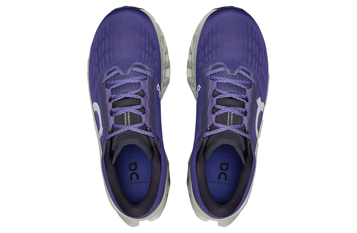 On Cloudmonster 3 Twilight / White