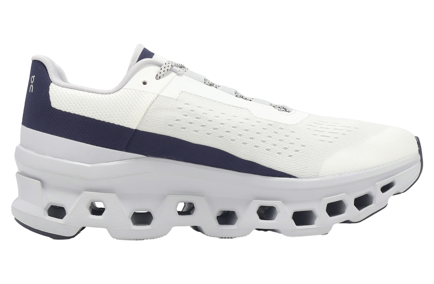 On Cloudmonster Ivory / Midnight