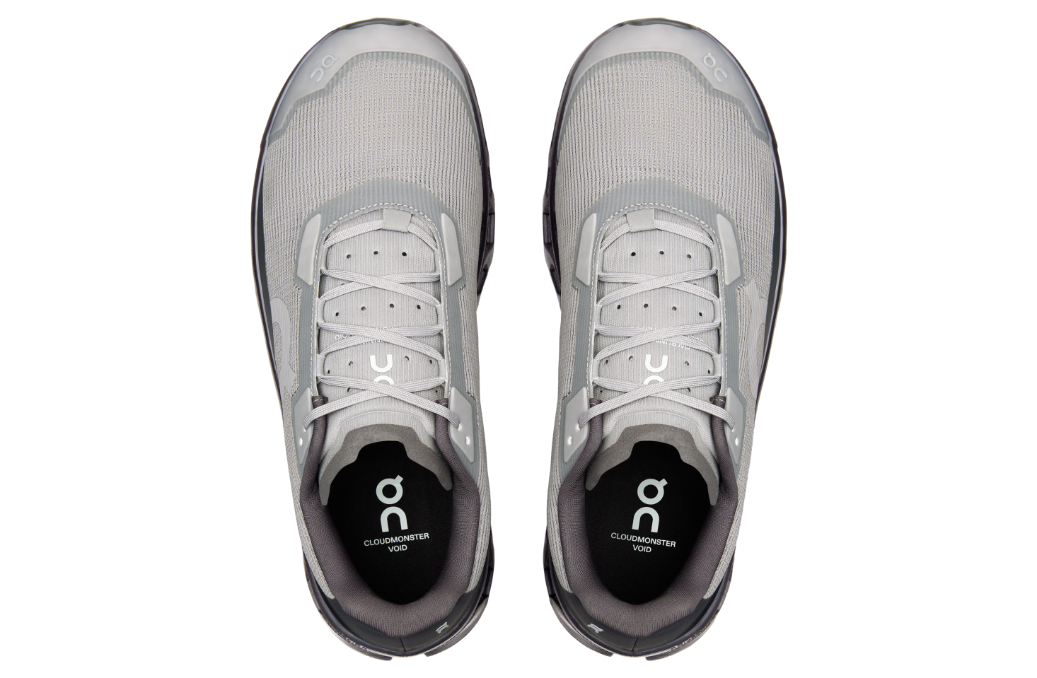 On Cloudmonster Void Alloy / Black