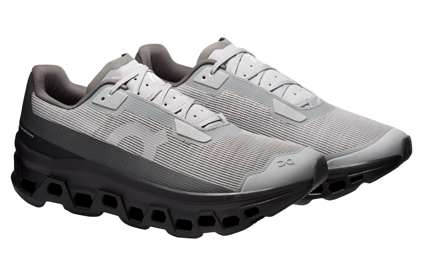 On Cloudmonster Void Alloy / Black