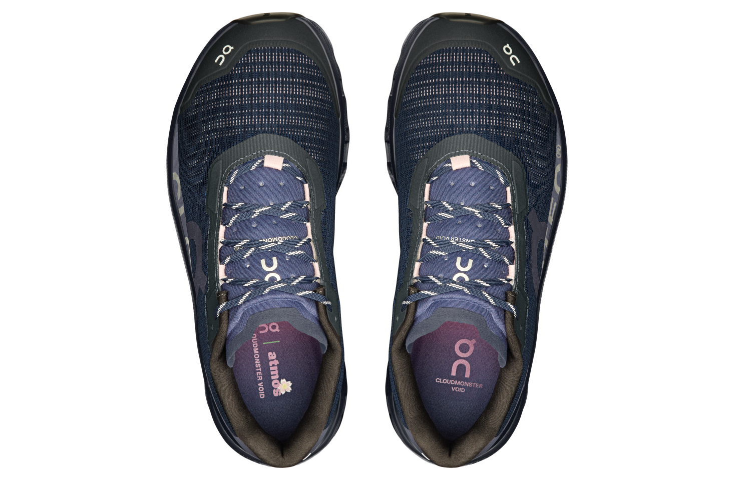 On Cloudmonster Void Atmos Midnight / Blossom
