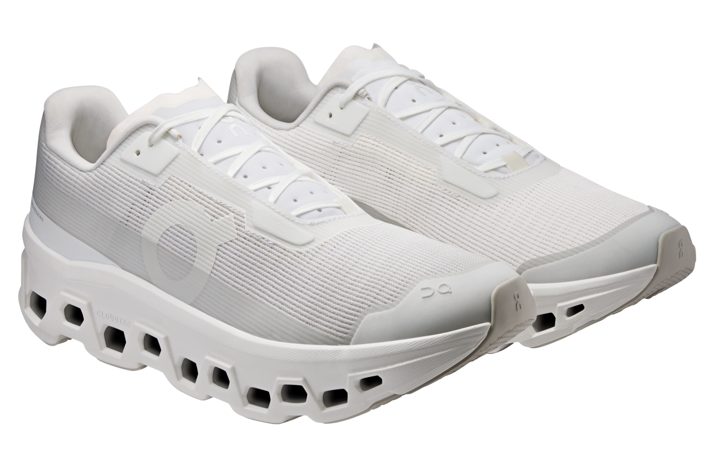 On Cloudmonster Void White / White