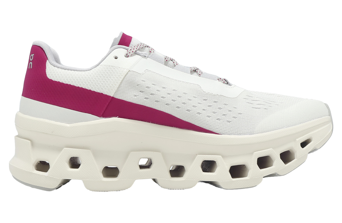 On Cloudmonster WMNS Ivory / Grenadine