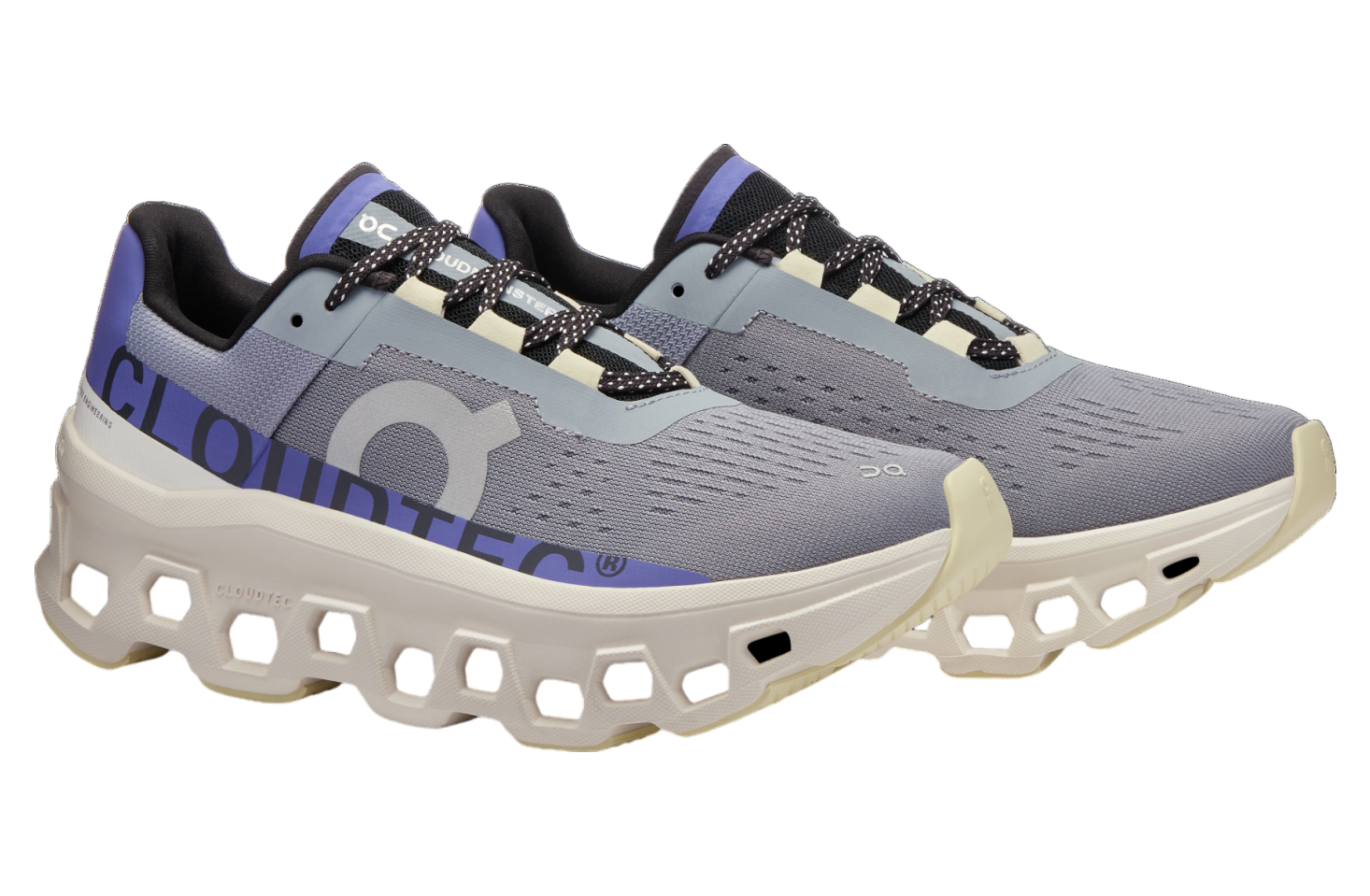 On Cloudmonster WMNS Mist / Blueberry