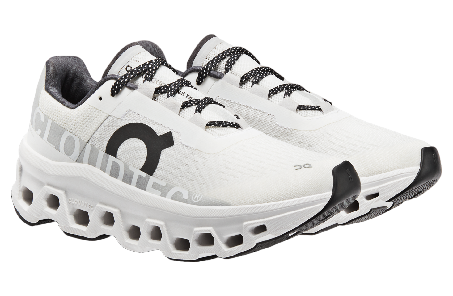 On Cloudmonster WMNS Undyed / White / Black