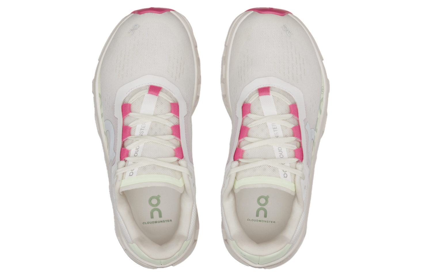 On Cloudmonster WMNS White / Lima