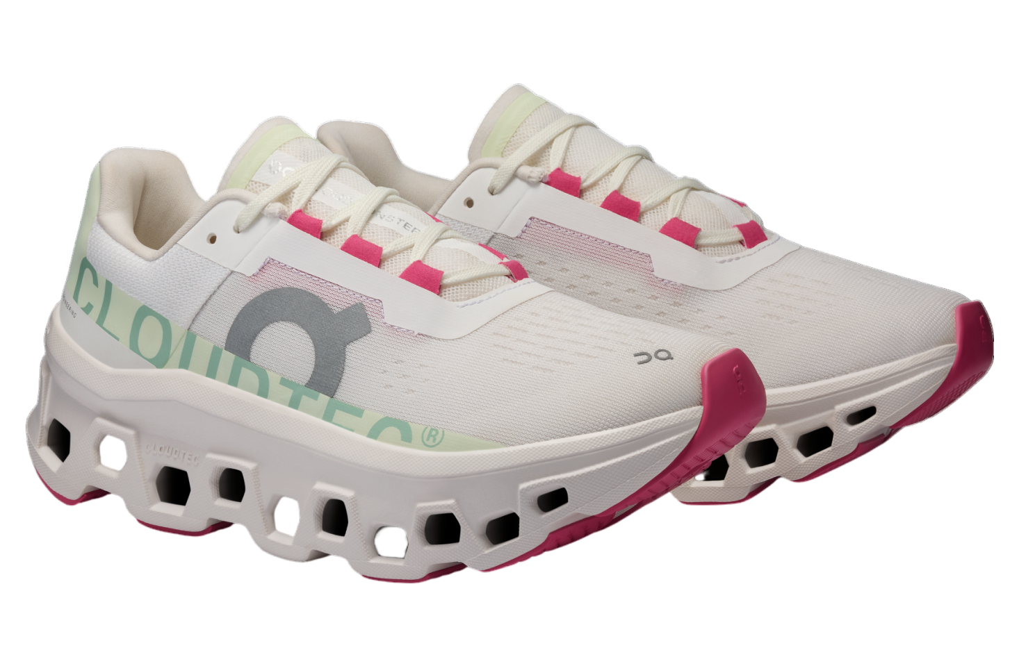 On Cloudmonster WMNS White / Lima