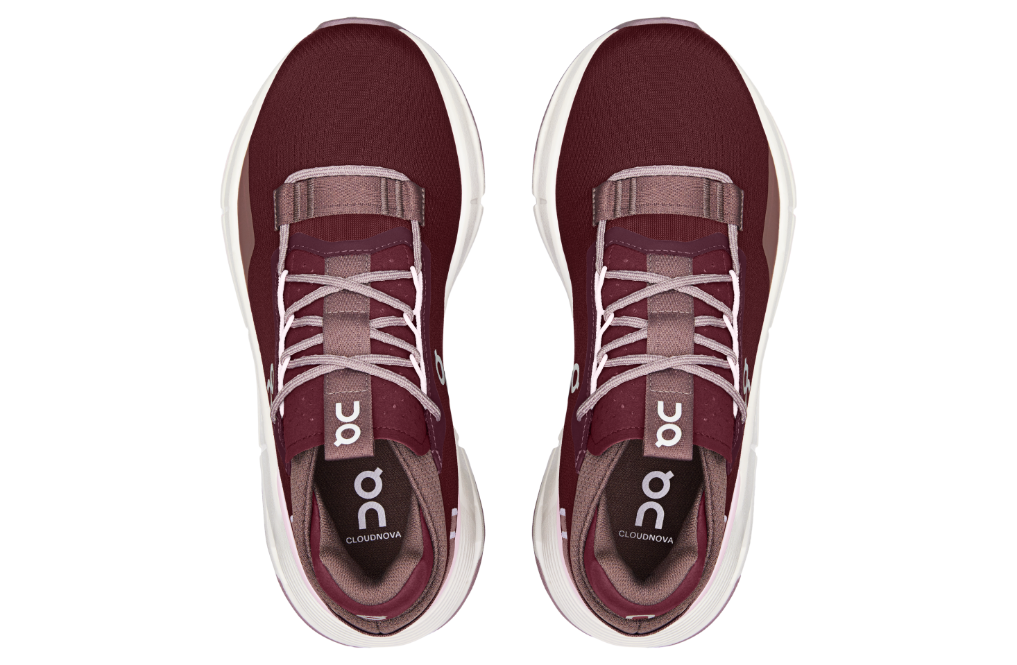On Cloudnova 2 WMNS Maroon / Peony