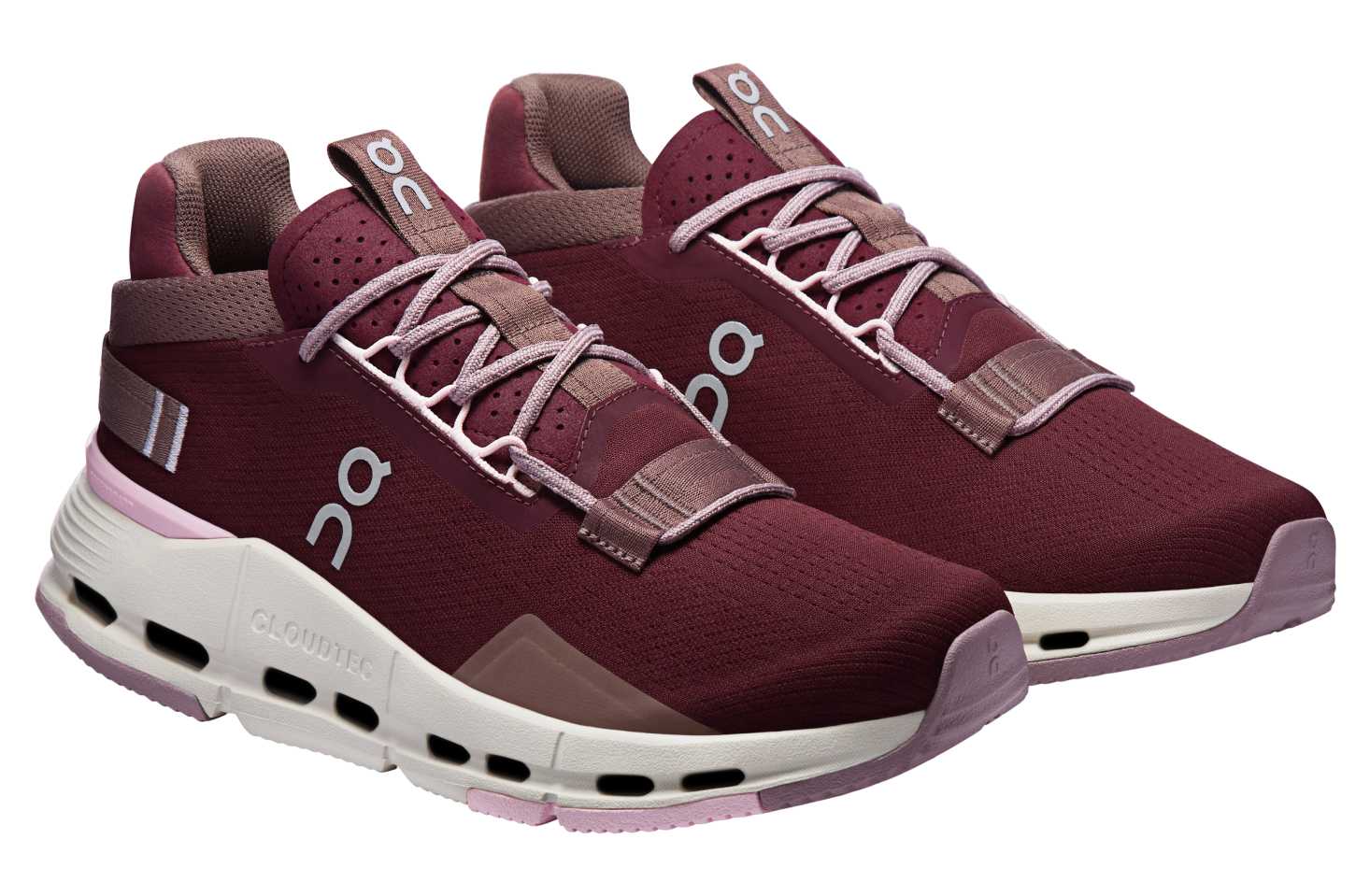 On Cloudnova 2 WMNS Maroon / Peony