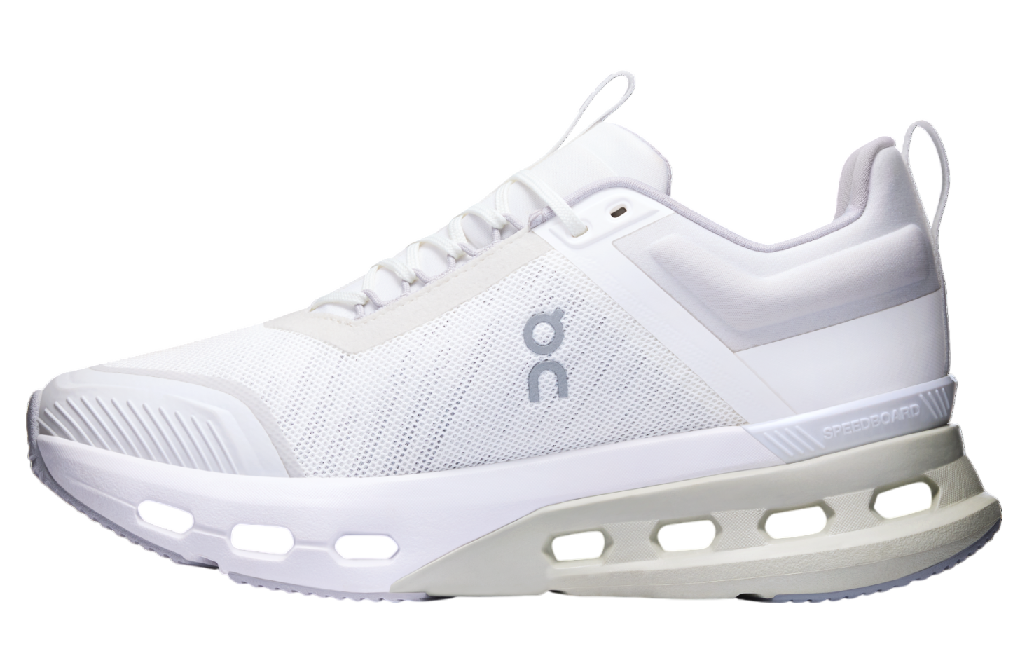 On Cloudnova X WMNS White / Glacier