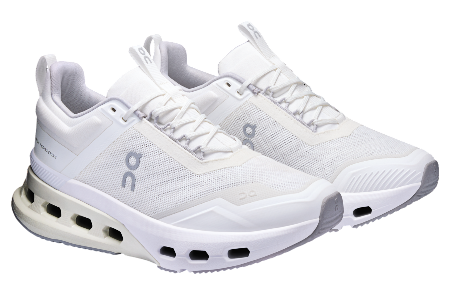 On Cloudnova X WMNS White / Glacier