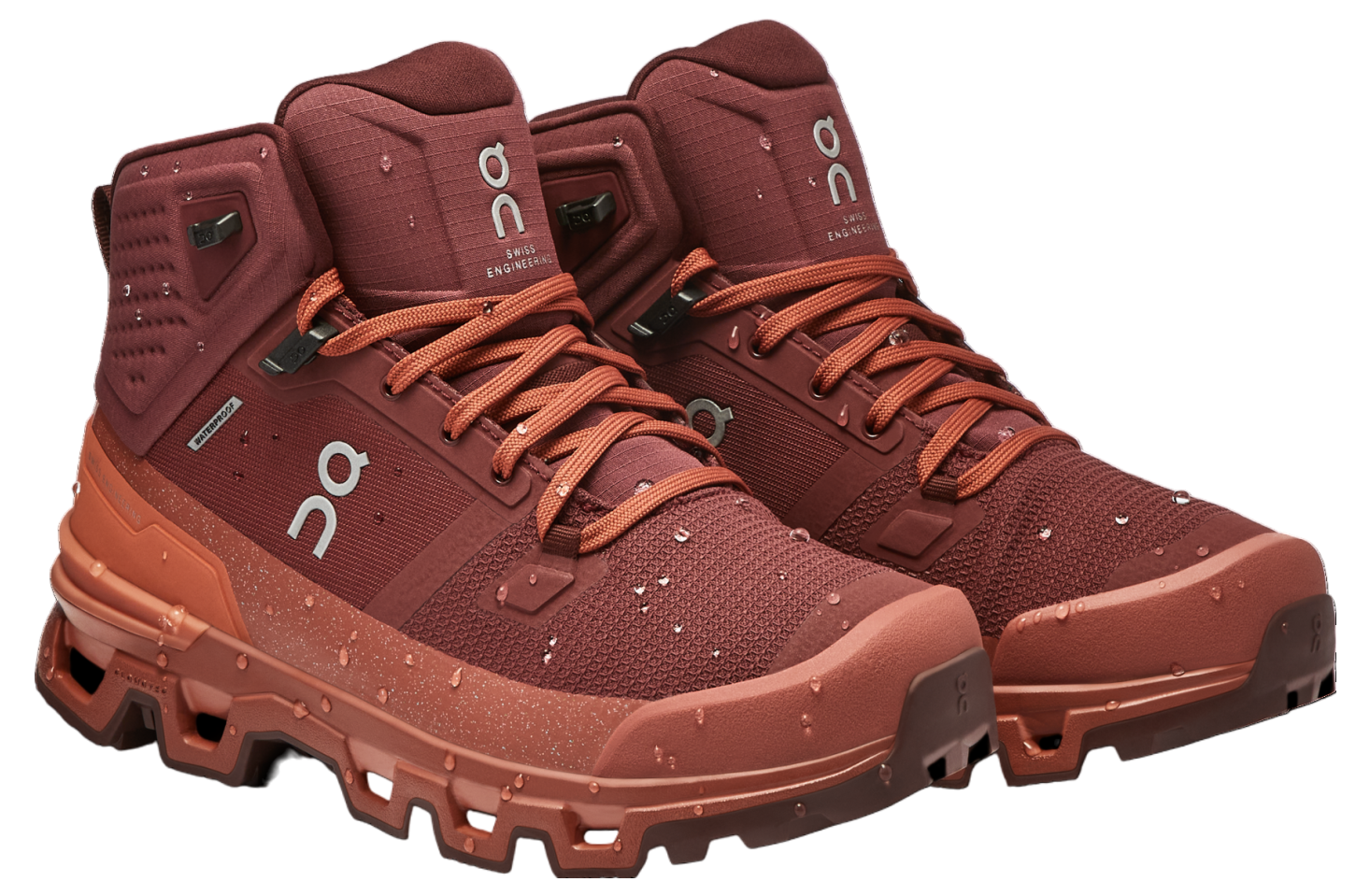 On Cloudrock 2 Waterproof WMNS Beet / Auburn