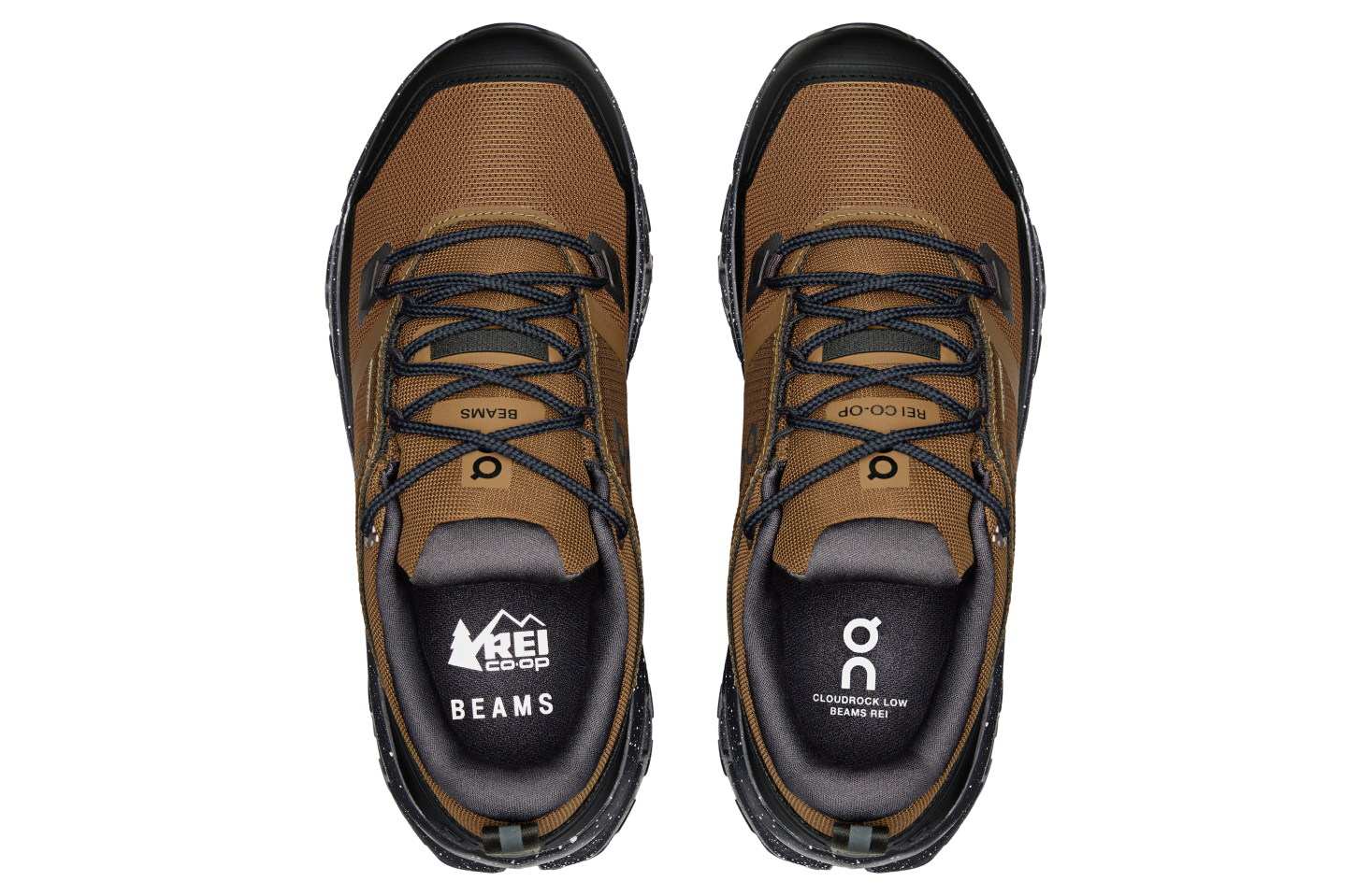 On Cloudrock Low Beams Rei WMNS Earth / Black