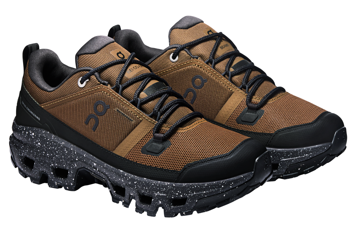 On Cloudrock Low Beams Rei WMNS Earth / Black