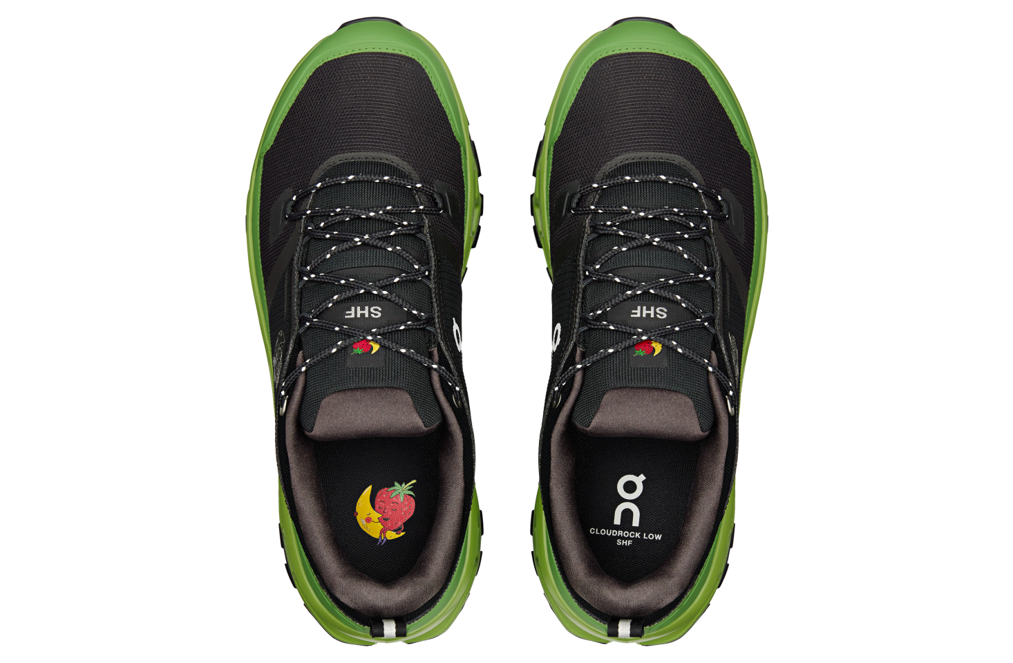 On Cloudrock Low Waterproof Shf Black / Celery