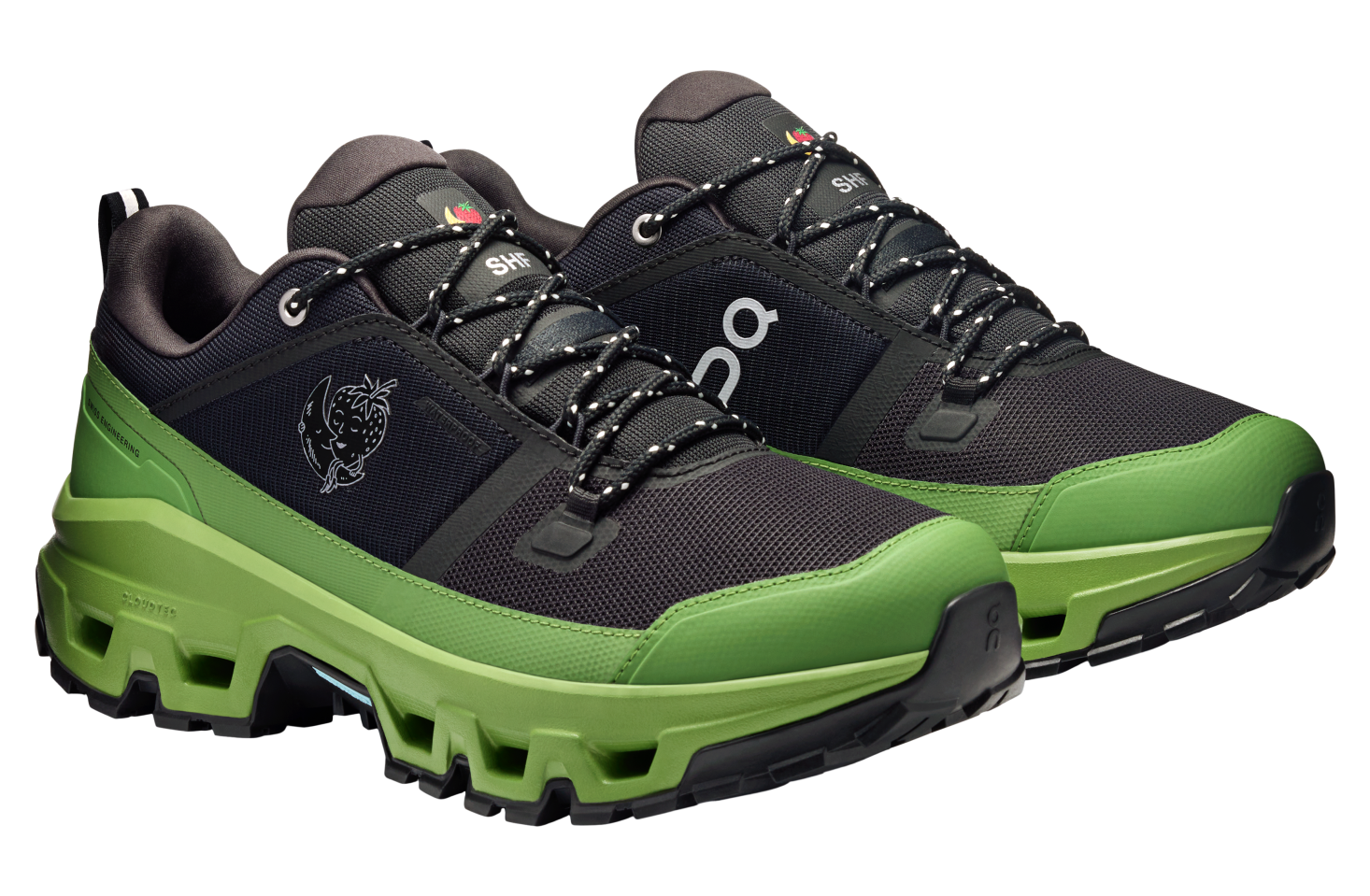 On Cloudrock Low Waterproof Shf Black / Celery