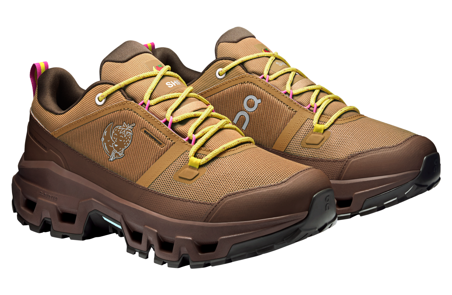 On Cloudrock Low Waterproof Shf Sphinx / Chestnut