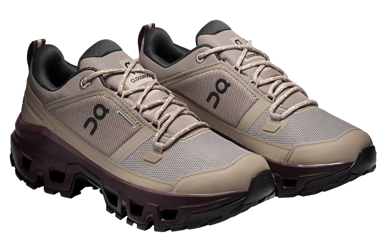 On Cloudrock Low Waterproof WMNS Cinder / Ox