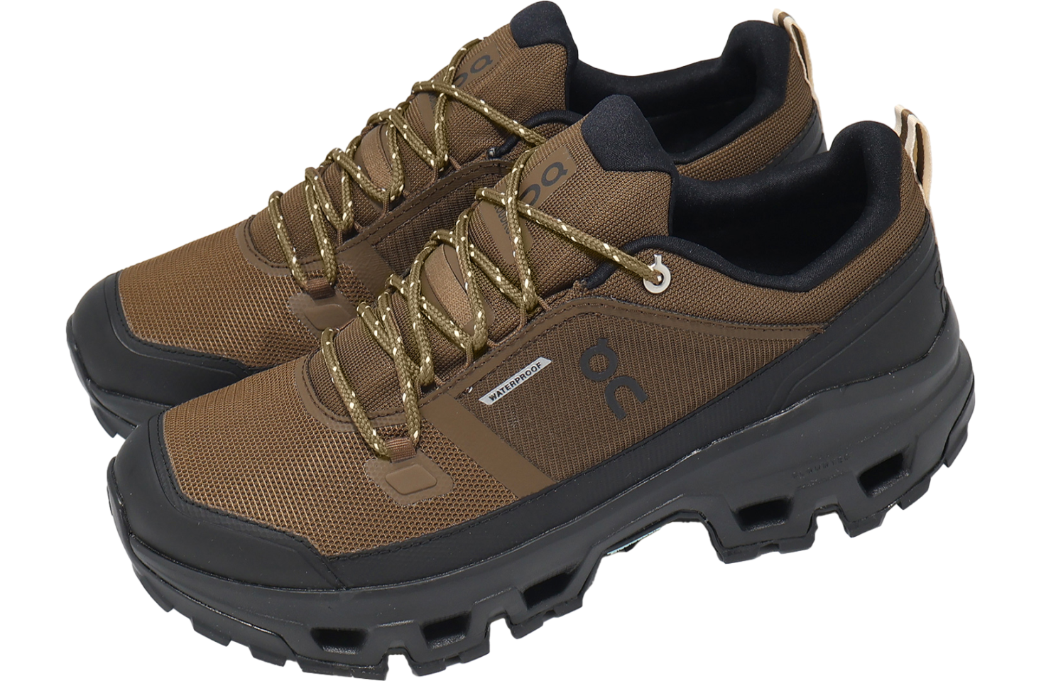 On Cloudrock Low WP Earth / Black