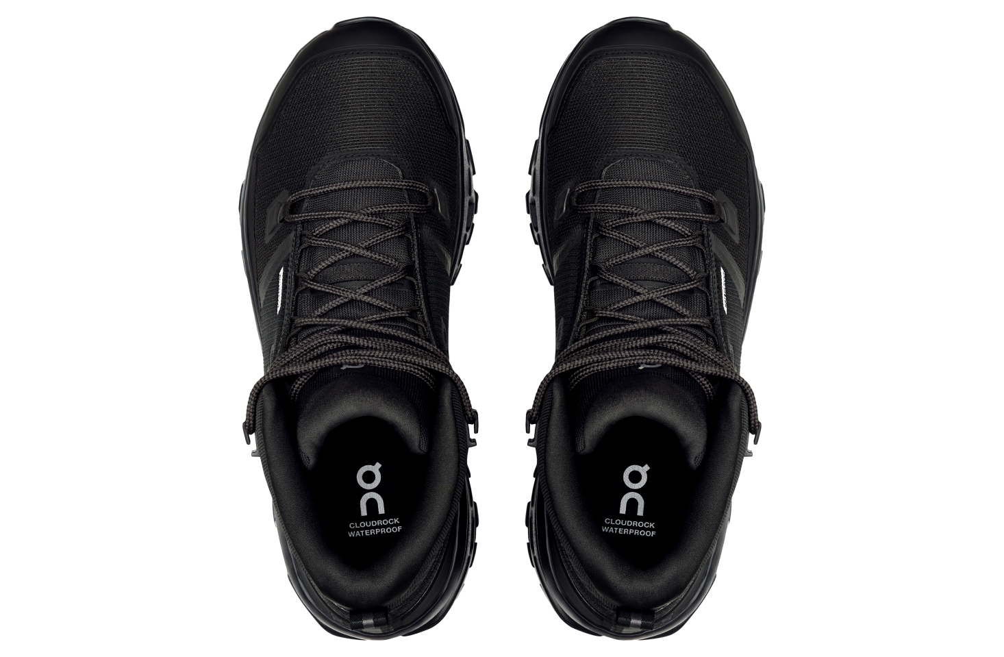 On Cloudrock Mid Waterproof Black