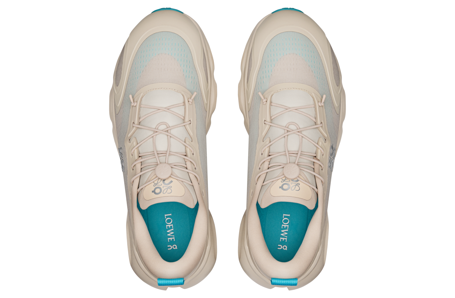 On Cloudsolo Loewe Sand / Turquoise