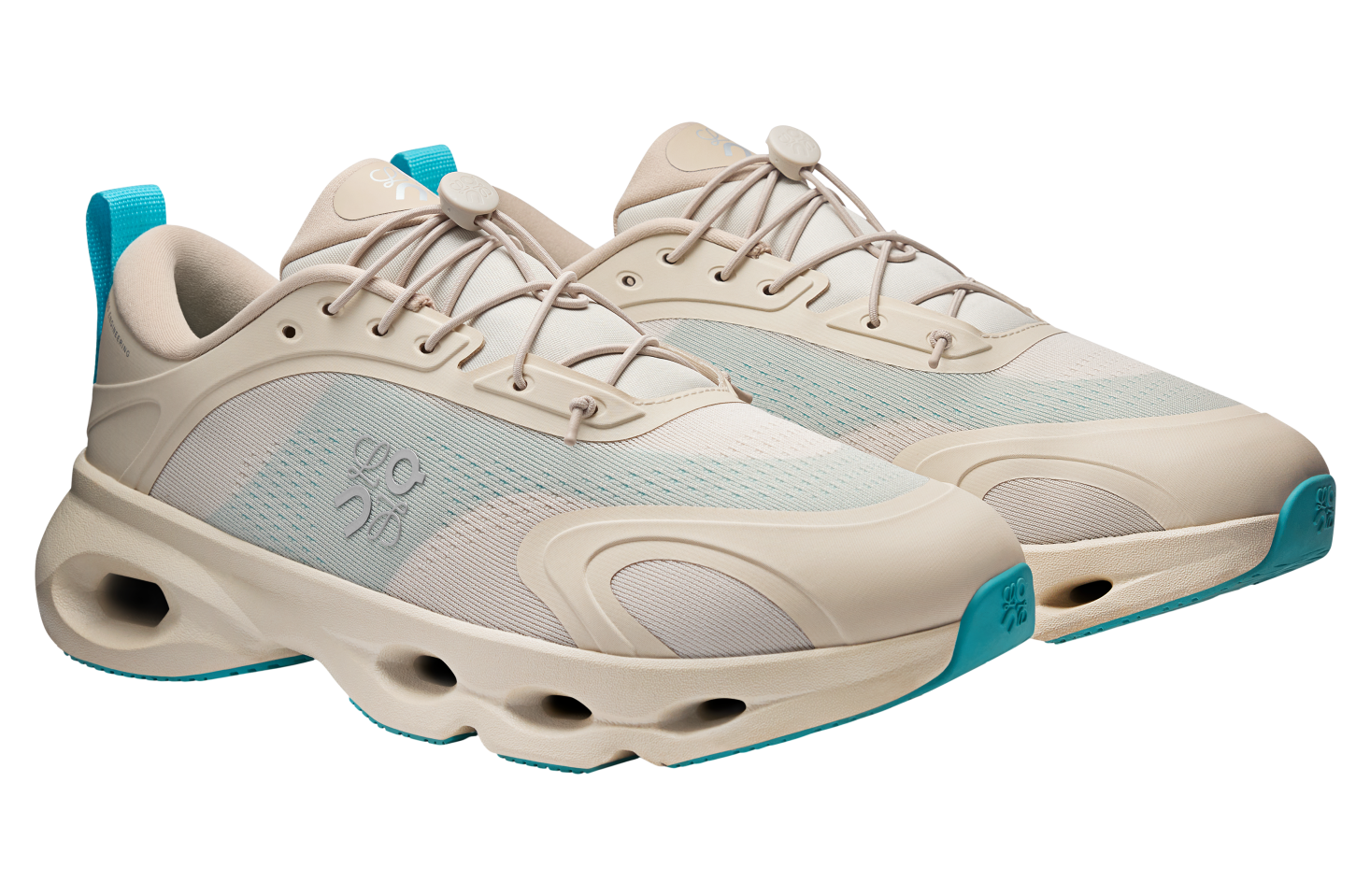 On Cloudsolo Loewe Sand / Turquoise