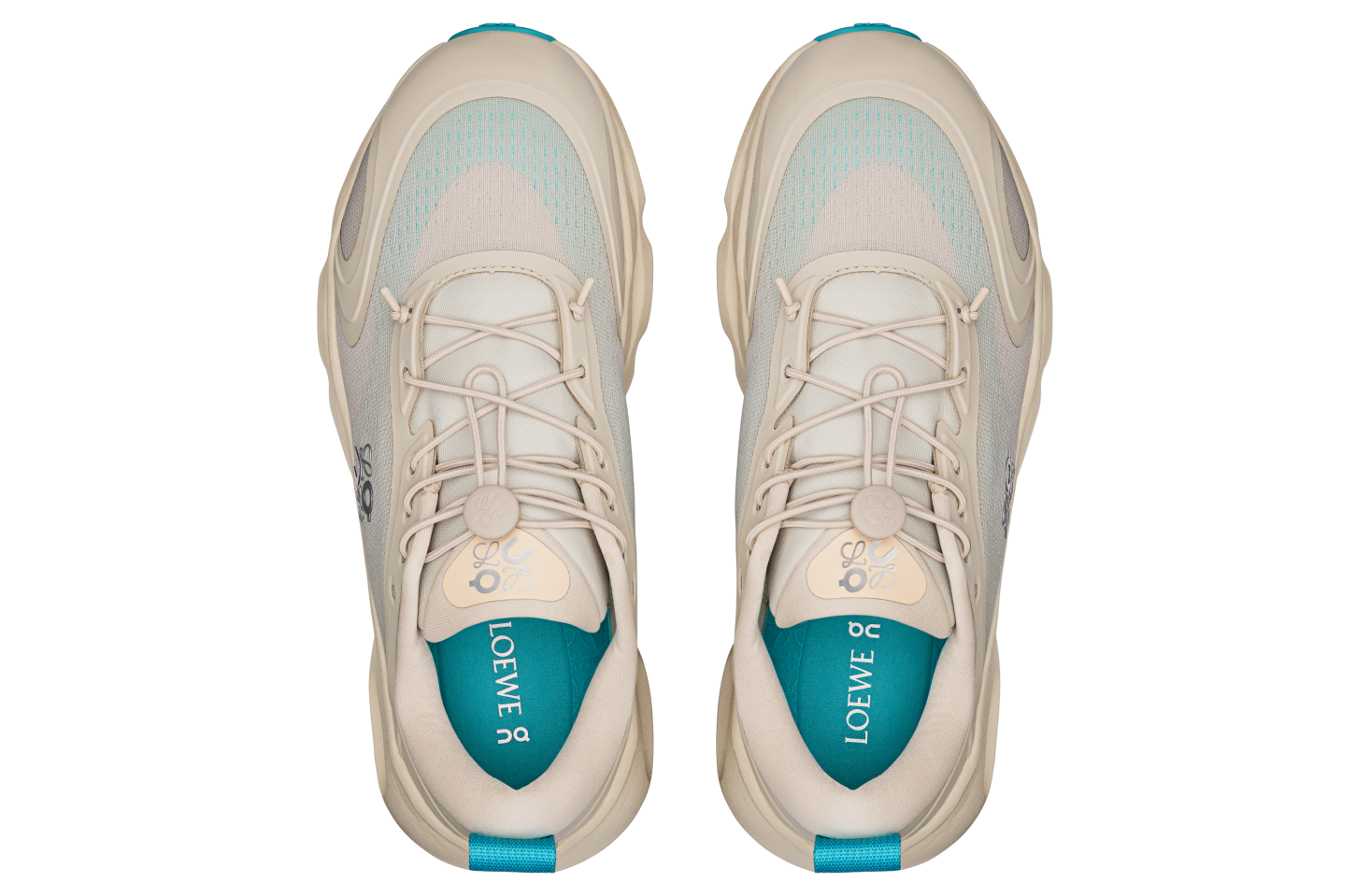 On Cloudsolo Loewe WMNS Sand / Turquoise