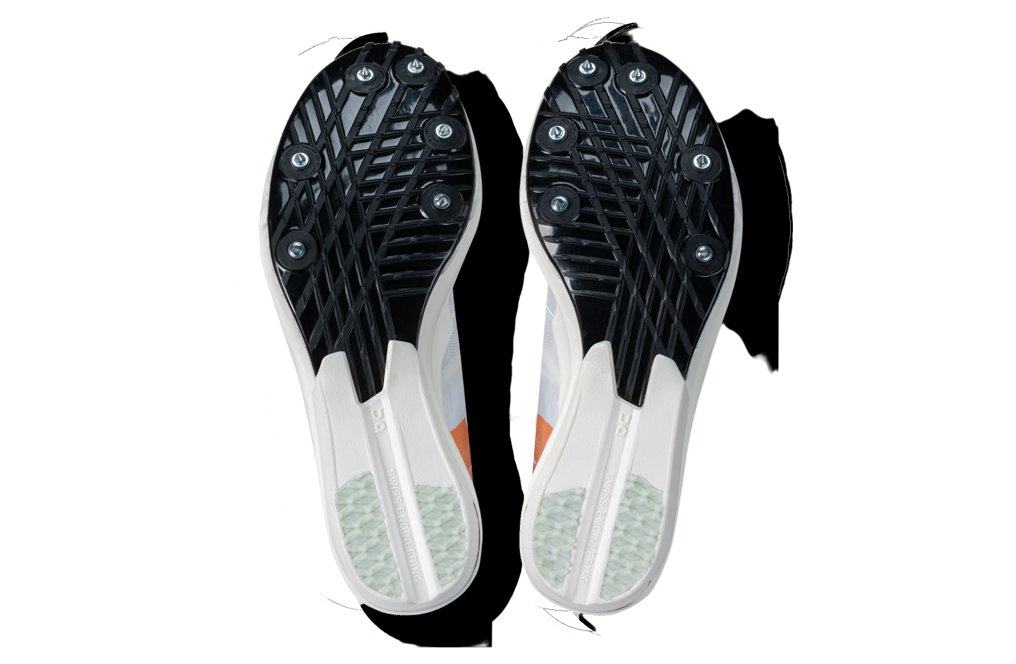 On Cloudspike 10000m White / Black