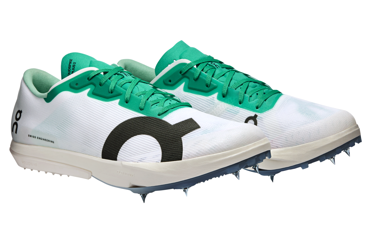 On Cloudspike Amplius 2 Mint / White