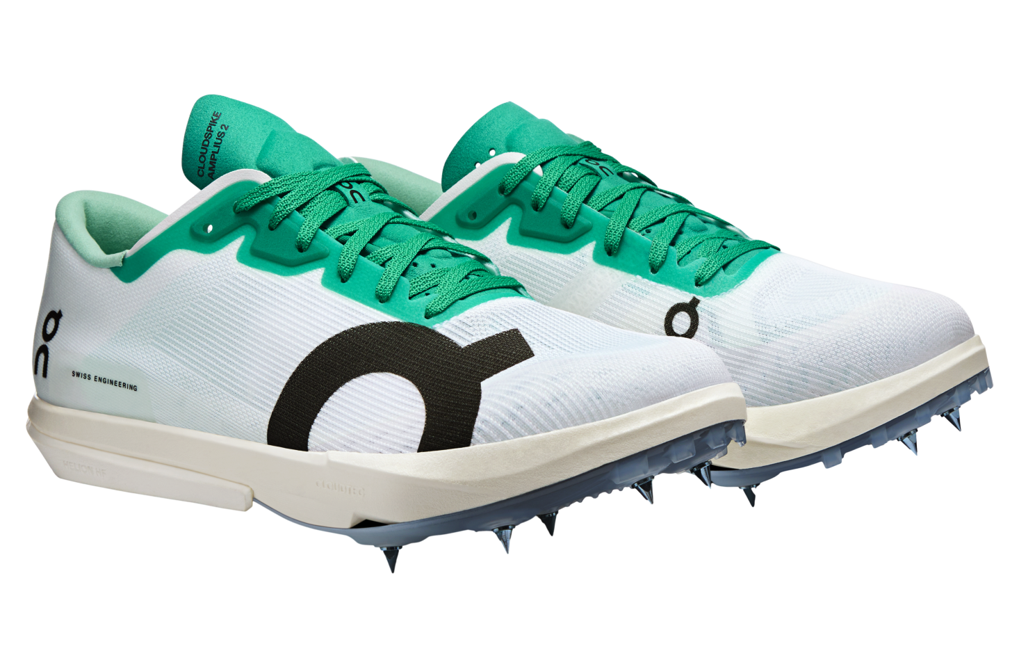 On Cloudspike Amplius 2 WMNS Mint / White