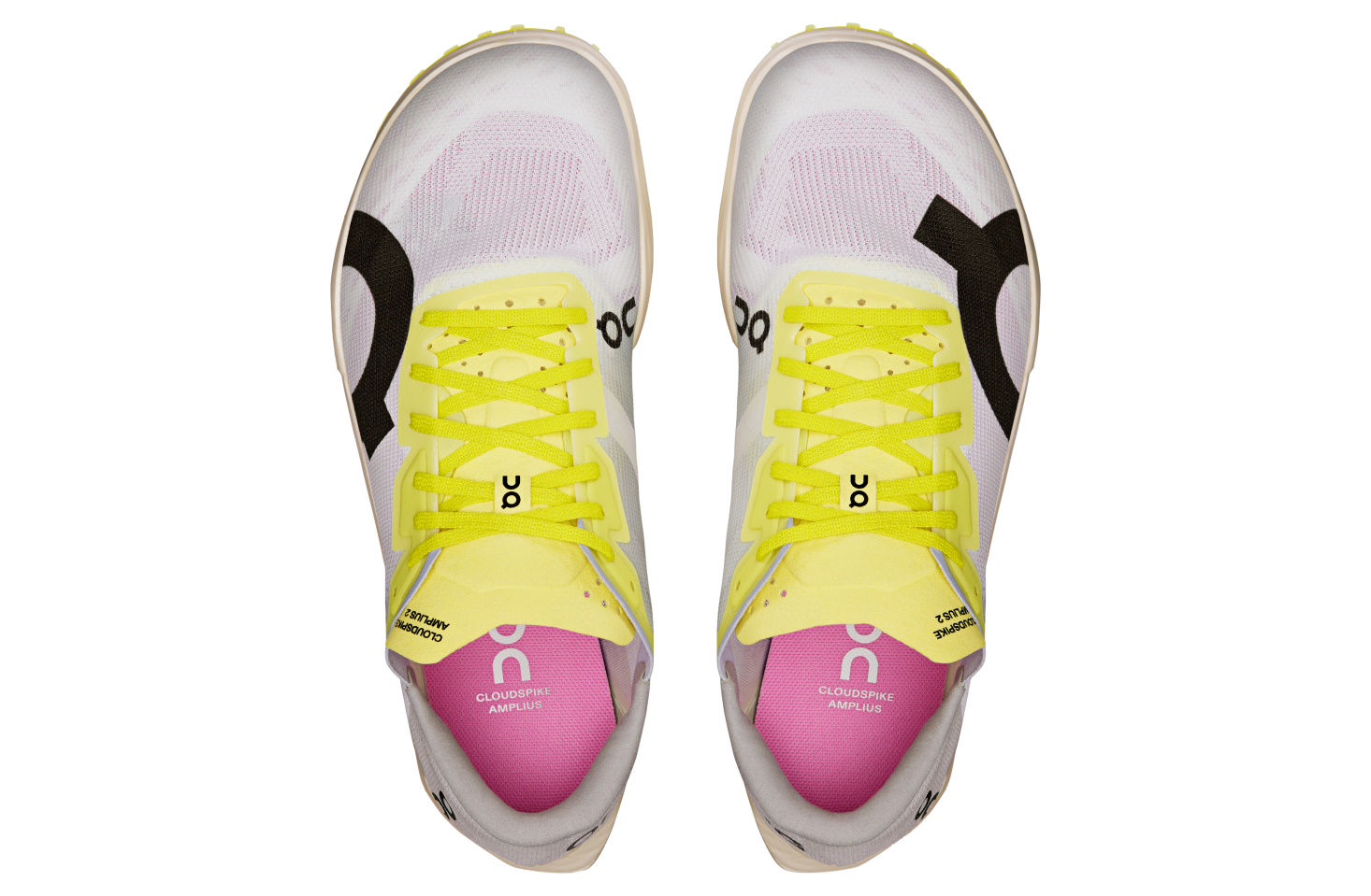 On Cloudspike Amplius 2 WMNS White / Raspberry