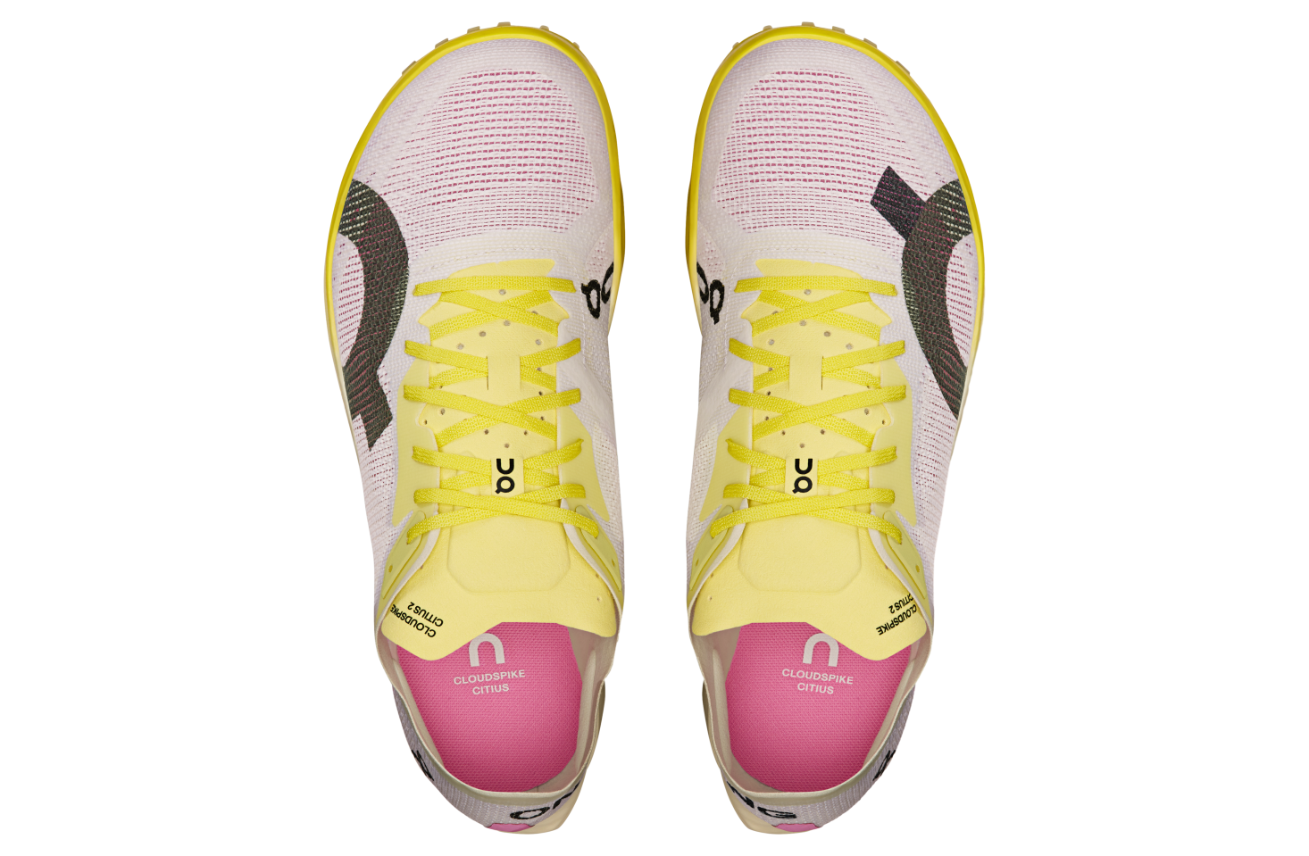 On Cloudspike Citius 2 White / Raspberry