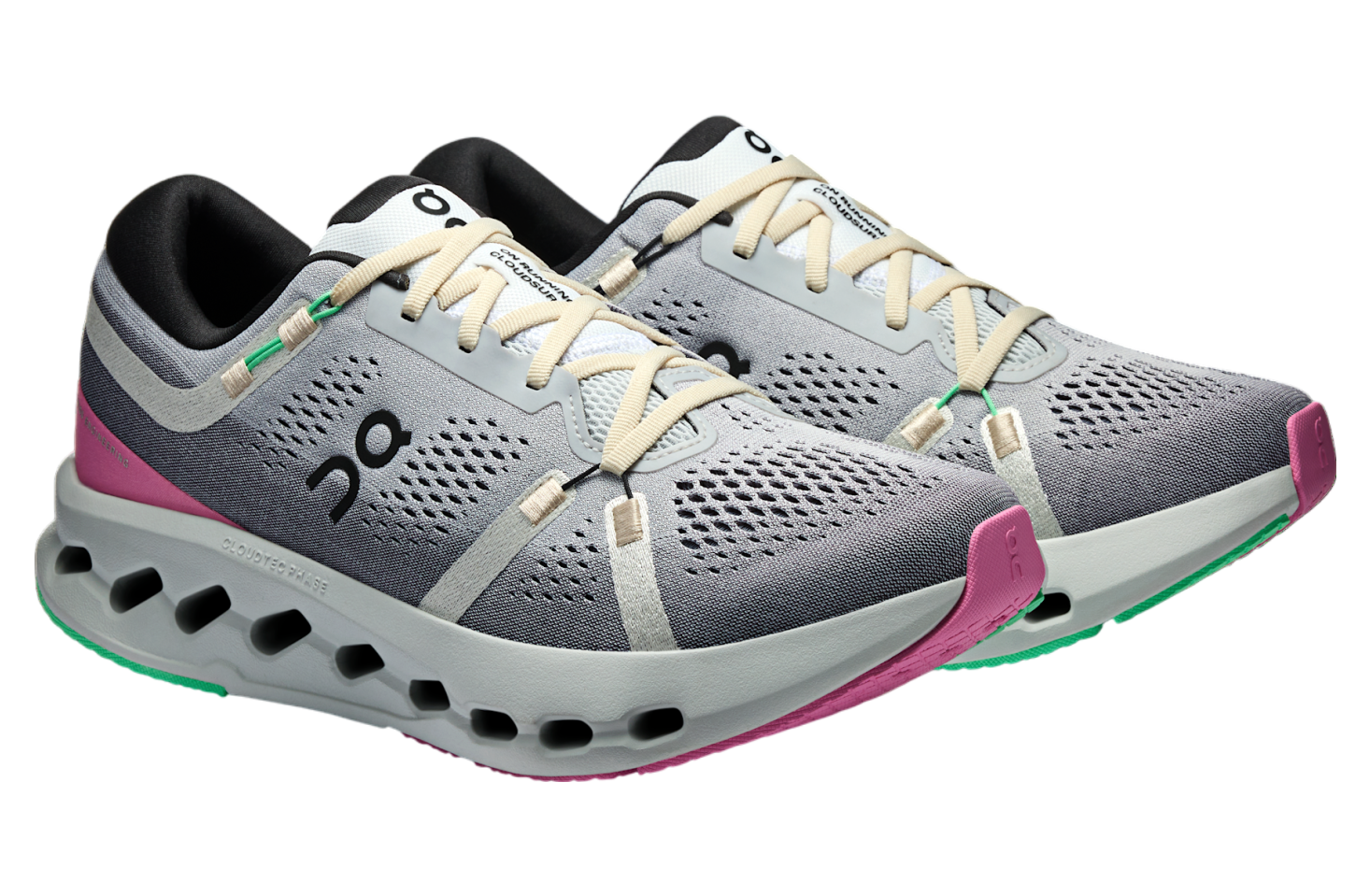 On Cloudsurfer 2 White / Mineral