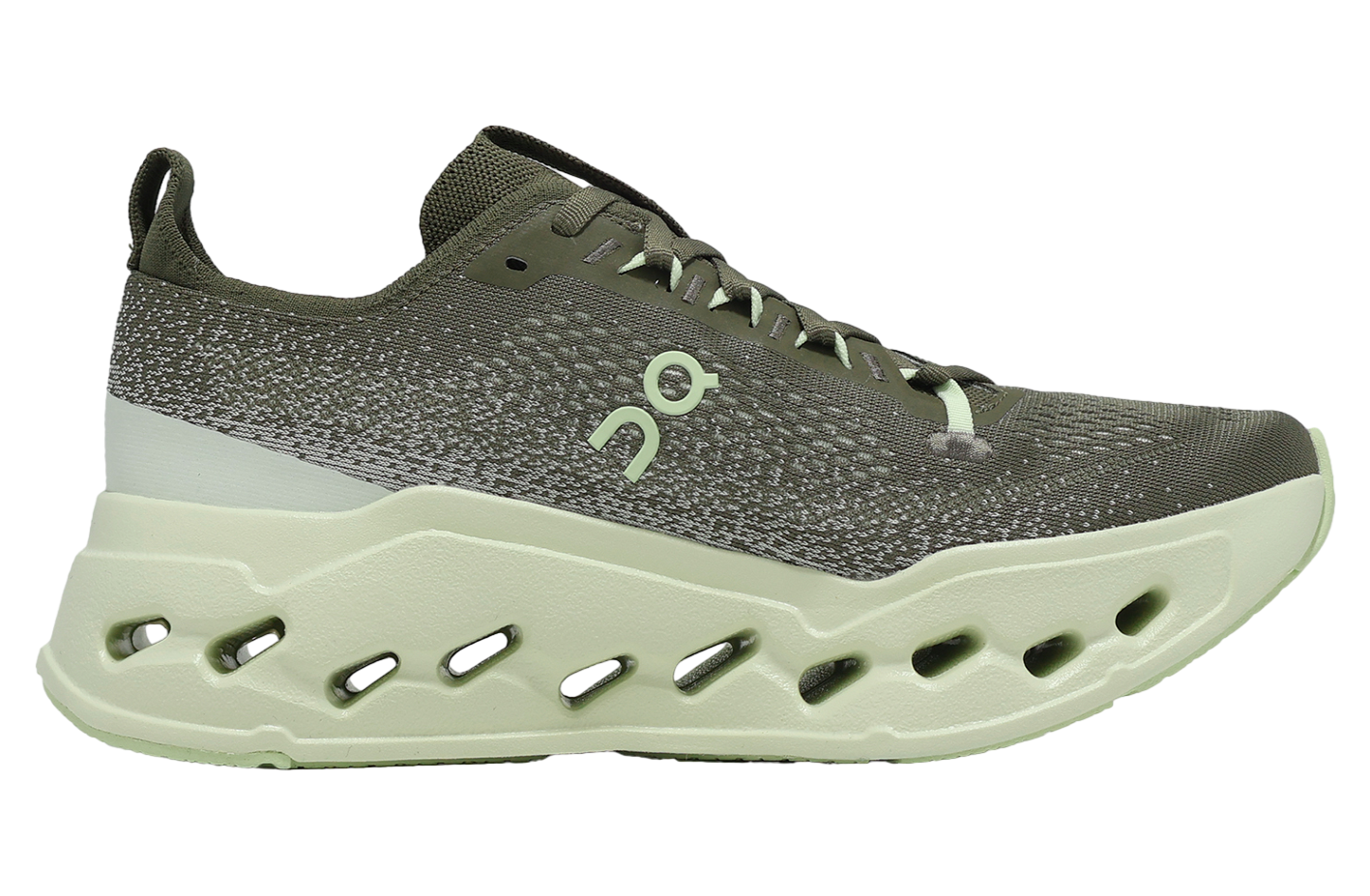 On Cloudsurfer Max Olive / Seedling