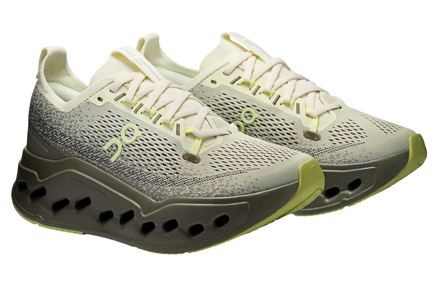 On Cloudsurfer Max WMNS Seedling / Olive