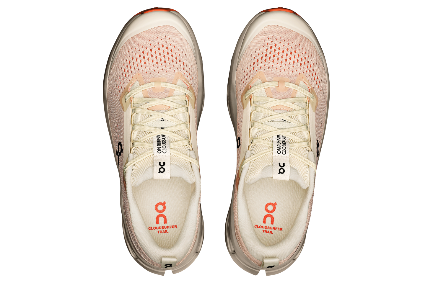 On Cloudsurfer Trail 2 Ivory / Ghost